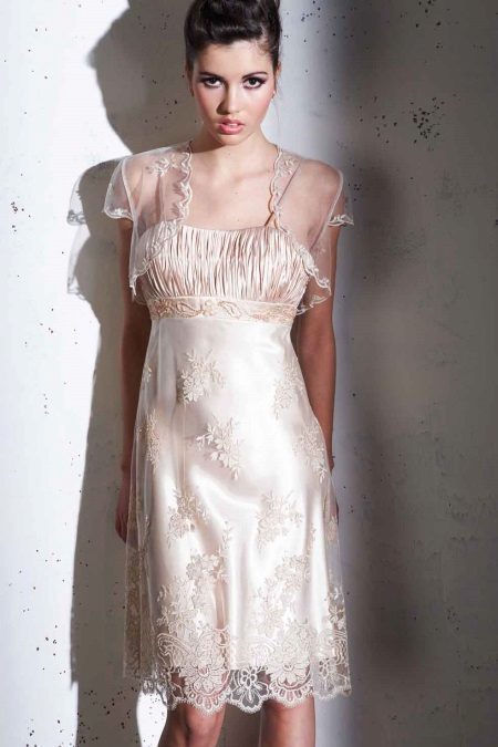 Robe de soirée de style lingerie