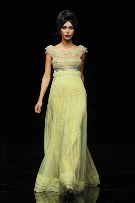 Robe Empire Empire Citron