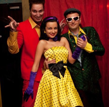 Hipsters - robe jaune
