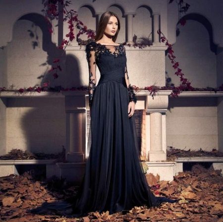 Robe de soirée noire