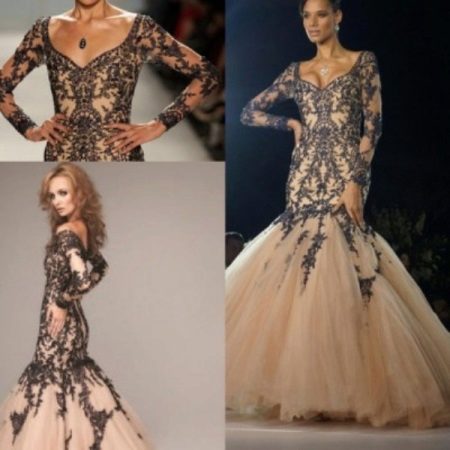 Robe de bal sirène