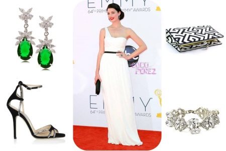 Accessoires pour une robe de soirée peu coûteuse