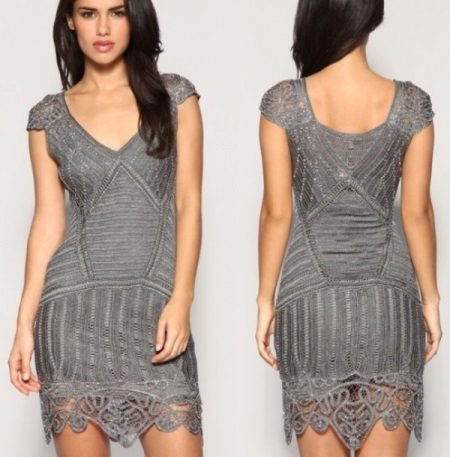 Robe de soirée au crochet par Karen Millen