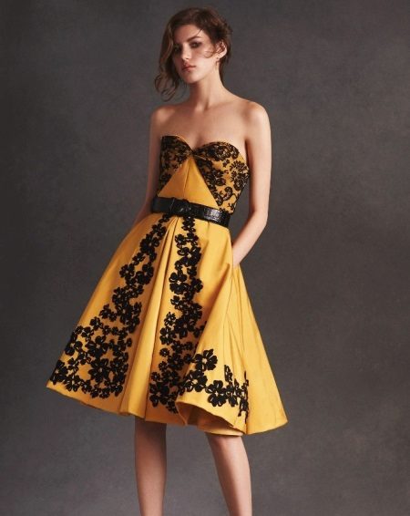 Vestido de noite de renda