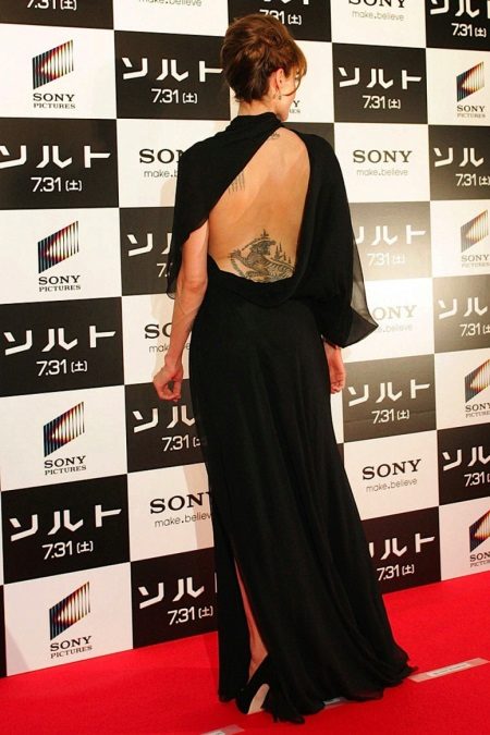 Robe de soirée Angelina Jolie