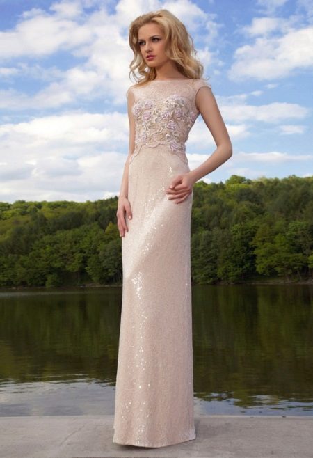 Robe de soirée blanche de Oksana Mucha
