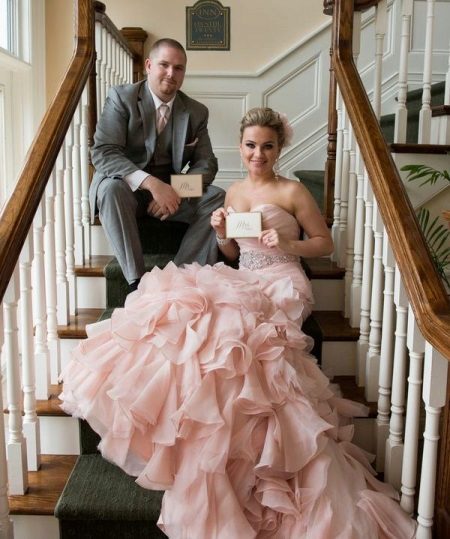 Robe de mariée couleur