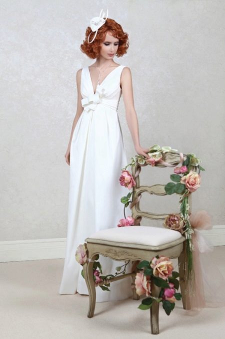 Robe de mariée de la collection de fleurs extravagantes