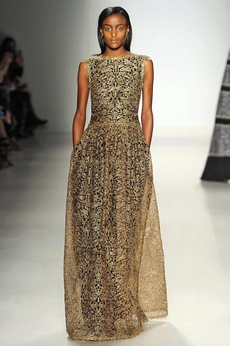 Robe de soirée à motifs pour femme 40 ans