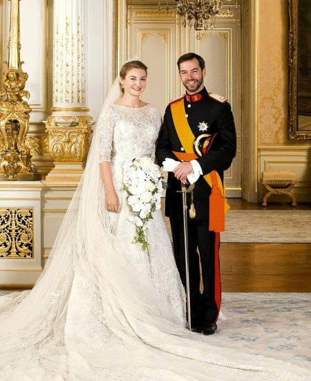 Sofia hercegnő Ellie Saab esküvői ruha