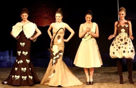 Options de robe de soirée au chocolat