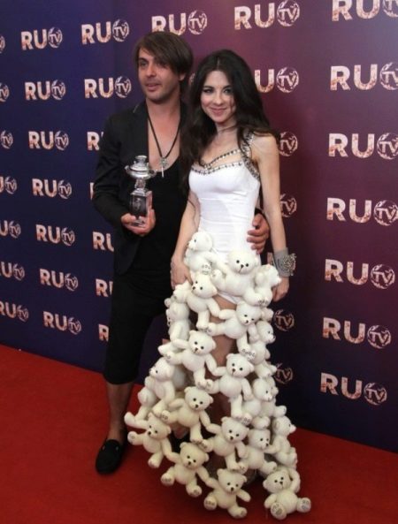 Robe de soirée d'ours