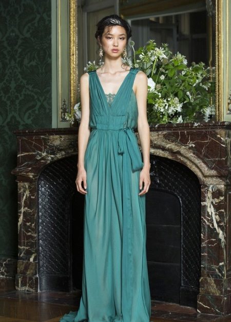 Robe de soirée empire