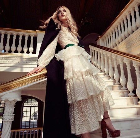 Robe de soirée blanche pour anniversaire
