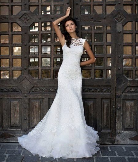 Robe de mariée de la collection Brilliant de Hadassa fermée