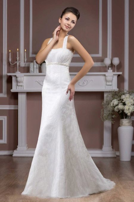 Robe de mariée sur bretelles de Hadassah