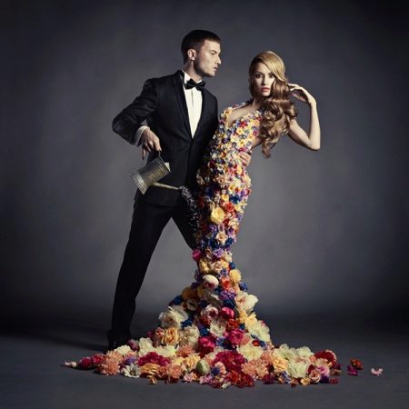 Robe à fleurs