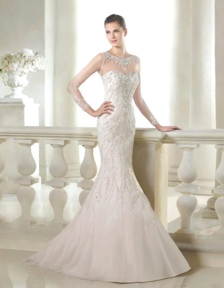 San Patrick Glamour Collection Robe de mariée avec strass