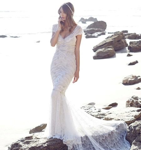 Robe de mariée sirene de Anna Campbell