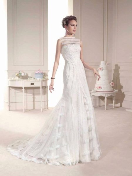 Robe de mariée en dentelle Novia D Art