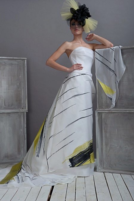 Robe de mariée de couleur Morbar