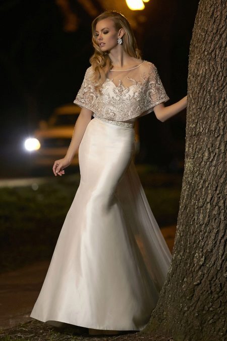 Robe de mariée au sol