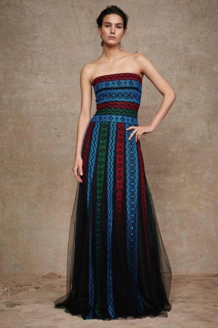 robe avec mousseline
