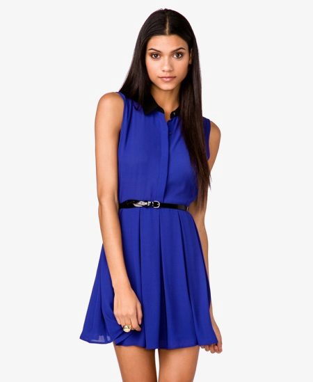 Chemise bleue