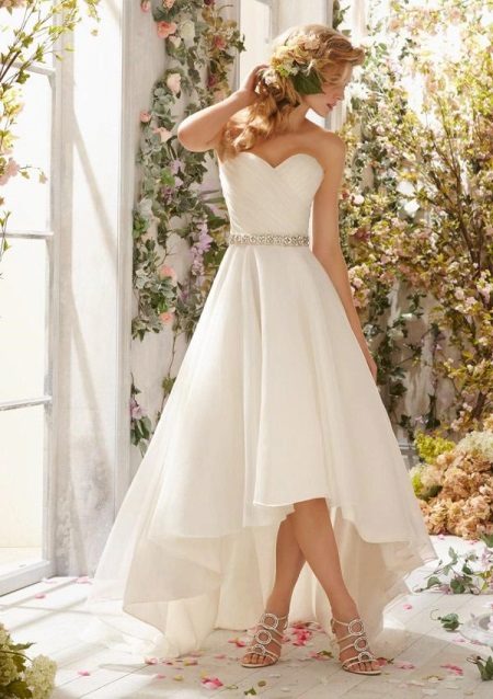 Robe de mariée de la marque Mori Lee high-low