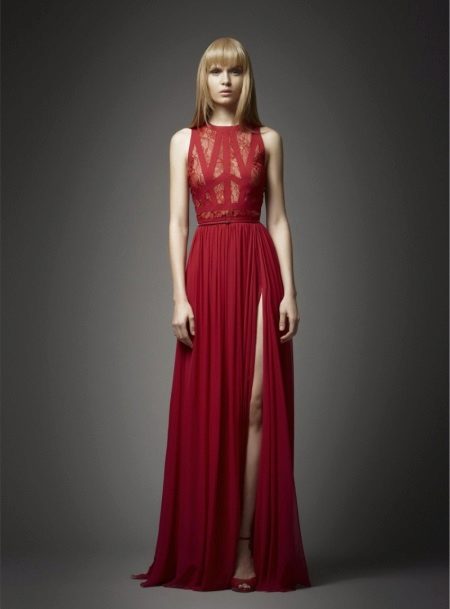 Elie Saab vörös estélyi ruha