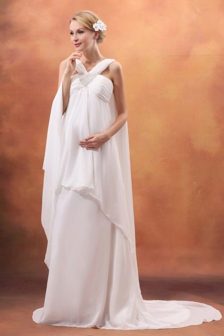 Robe de mariée de maternité