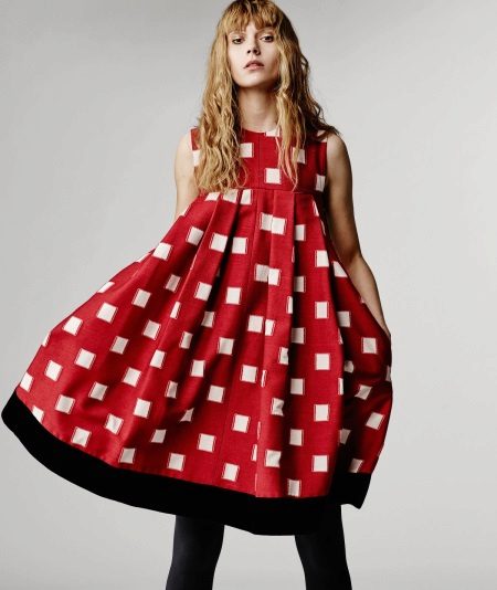 Robe de sac couleur courte