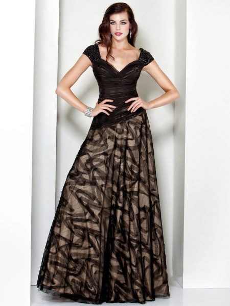 Robe marron dans différentes nuances