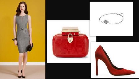 Accessoires lumineux à la robe de bureau