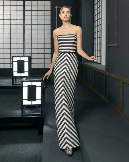 Robe bicolore de Rosa Klara