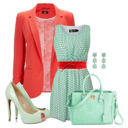 Chaussures habillées menthe