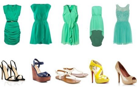 Chaussures habillées menthe