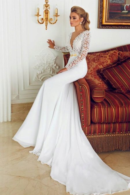 Robe longue au sol