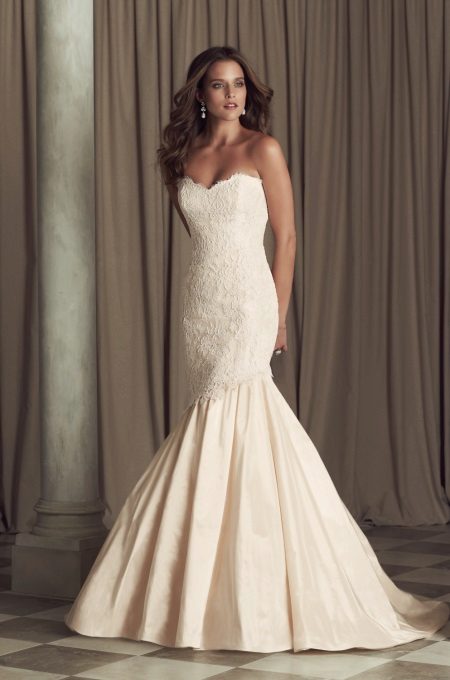 Robe crème brûlée