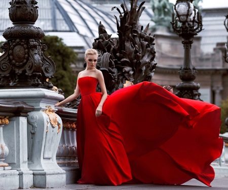 Robe rouge