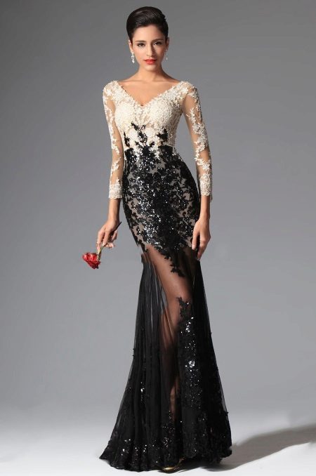 Robe de soirée longue