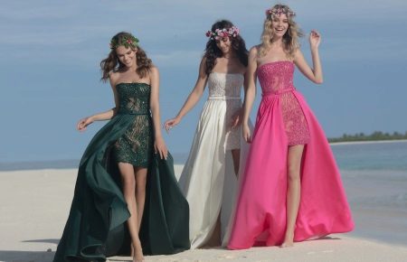 Robe en guipure ouverte