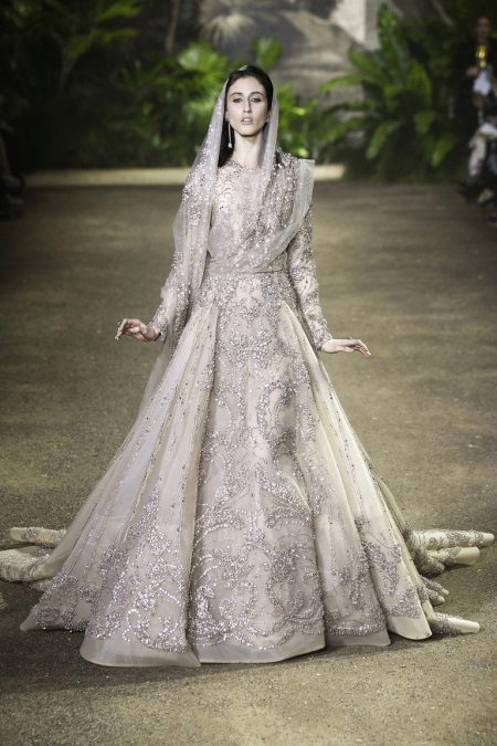Elie Saab 2016 tavaszi-nyári esküvői ruha
