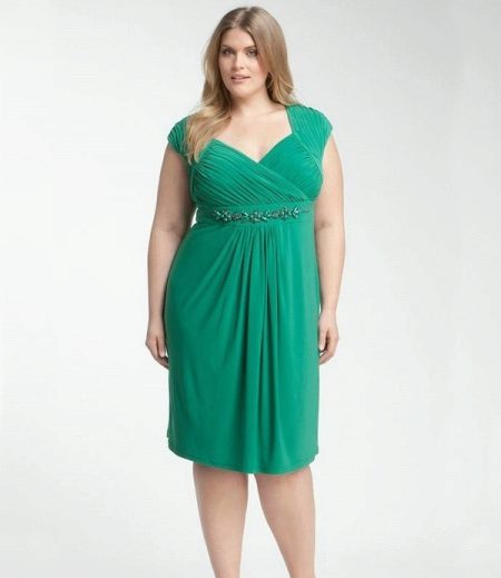 Robe en viscose mi-longue pour filles complètes