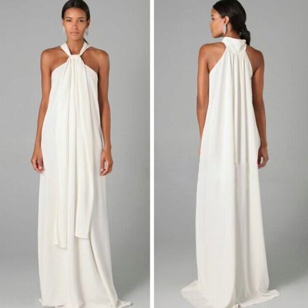 Robe longue A-line