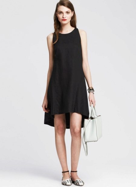 Robe trapèze sans manches