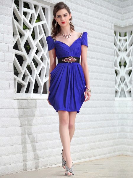 Robe Tulipe Bleue