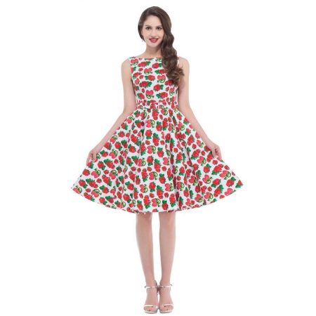 Robe années 50 pour femmes minces