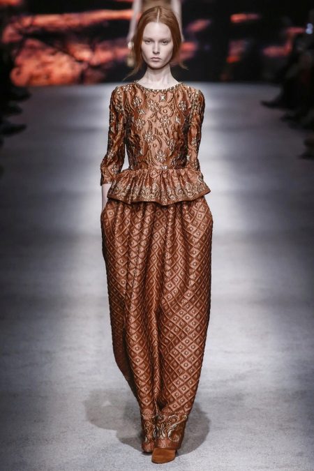 robe baroque avec basky