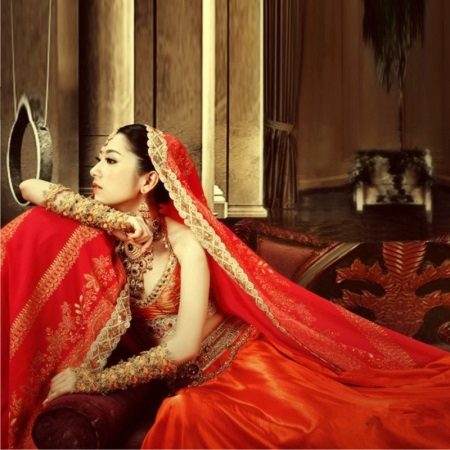 Femme en sari